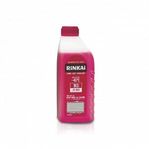 Антифриз Rinkai Long Life Coolant G12 LLC, красный, -45C, 1 кг