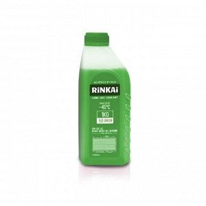 Антифриз Rinkai Long Life Coolant G12 LLC, зеленый, -45C, 1 кг