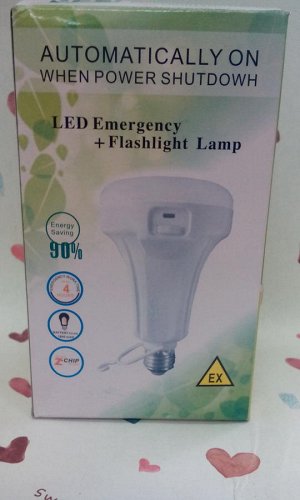 LED-лампа с крючком и USB входом для зарядки