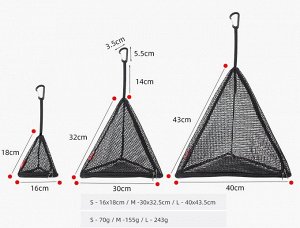 Кемпинговая подвесная полка CLS AL64 (30*32.5 см)
