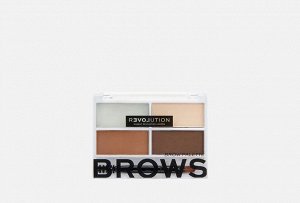 Революшн Набор для моделирования бровей Relove Revolution Brows Brow Palette Medium