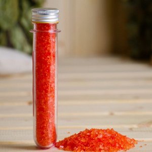 Соль для бани и ванны в колбе "Красная смородина" 100 г