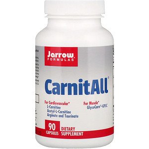 Jarrow Formulas, CarnitAll, 90 капсул