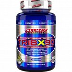 ALLMAX Nutrition, TribX90, 100%-ный трибулус террестрис, 2Х эффективность, 750 мг, 90 капсул