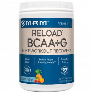MRM, Спортивная добавка BCAA+G для быстрого восстановления после тренировок, 11.6 унций (330 г)