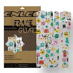 Защитные наклейки для велосипеда ENLEE Frame Guard 6161313 (Конфеты)
