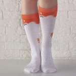 Гольфы детские ажур &quot;Лисичка&quot; 16-18 см, 3-4 г., 80% хл.,17% п/э, 3% эл.
