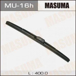 Дворник MASUMA 16'   гибридный, крюк   (400мм)  боковое крепление            (1/10/50)