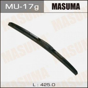 Дворник MASUMA 17'   гибридный, крюк   (425мм)              (1/10/50)