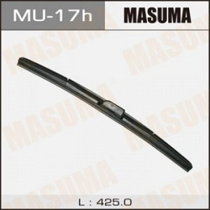 Дворник MASUMA 17'   гибридный, крюк   (425мм)  боковое крепление            (1/10/50)
