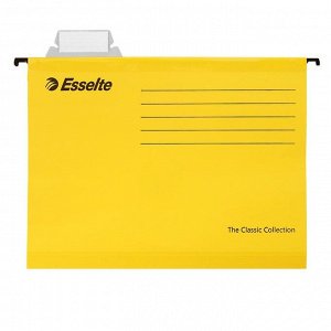 Папка подвесная А4 Esselte Pendaflex ECO 90314, жёлтая