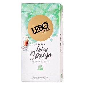 Кофе капсулы LEBO IRISH CREAM 1 уп х 10 капсул