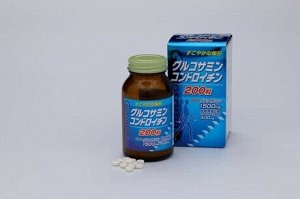 003889 "Yuwa" Биологически активная добавка к пище "Глюкозамин и хондроитин" 250 мг (200 таблеток) 1/20
