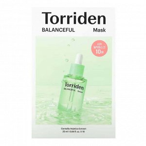 Torriden Balanceful Cica Mask Липосомальная тканевая маска с CICA-комплексом