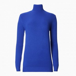 KAFTAN Водолазка женская цвет электрик, размер ONE SIZE (46-50)