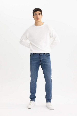 Джинсовые брюки узкого кроя Wiser Wiser Pedro с нормальной талией и узкими штанинами