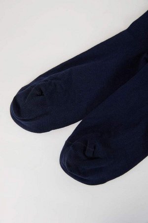 Мужские бесшовные хлопковые длинные носки ко Дню учителя, 2 пары