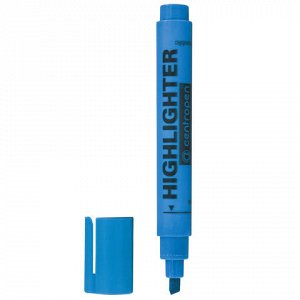 Текстмаркер CENTROPEN, скошенный наконечник 1-4,6 мм, НЕОН синий, 8852/1С