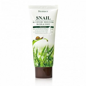 Deoproce Snail Recovery Moisure Hand & Foot cream Восстанавливающий крем для рук и тела с экстрактом слизи улитки 100ml