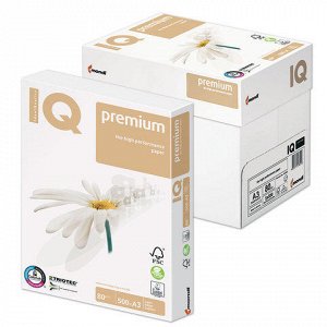 Бумага IQ PREMIUM А3, 80г/м, 500л, д/струйной и лазерной печ