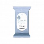 Prreti Салфетки для лица очищающие с гиалуроновой кислотой pH Balancing Hyaluronic Cleansing Tissues, 20 шт