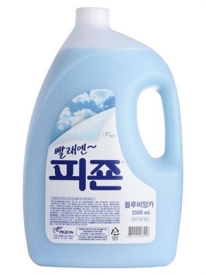 PIGEON Кондиционер для белья (с ароматом Голубое небо ) Regular Fabric Softener, 3,5 л