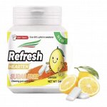 Refresh Hearten Жевательная резинка со вкусом лимона Sugar Free Lemon, 54 г