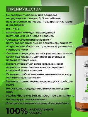 Гидролат крапивы
