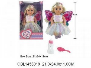1893 А кукла с крыльями в кор.34*21 см 1453019
