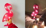 Декоративная светодиодная подсветка фламинго. Размер: 14*30см