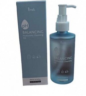 Prreti Масло гидрофильноедля лица с гиалуроновой кислотой Cleansing Oil pH Balancing Hyaluronic, 200 мл