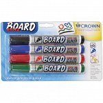 Набор маркеров для белых досок &quot;Multi Board&quot; 4цв., пулевидный, 3мм, блистер, европодвес
