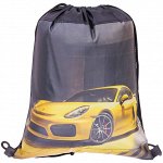 Мешок для обуви 1 отделение &quot;SportCar&quot;, черный