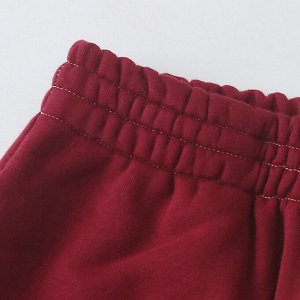 Женские двухцветные брюки на резинке, утепленные