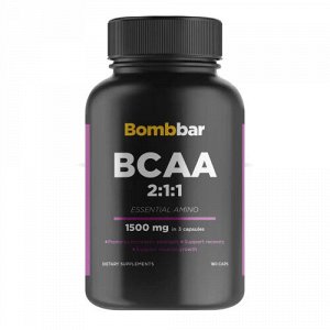 Bombbar  BCAA 2:1:1 в капсулах Bombbar Pro 180 кап