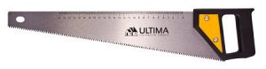 Ножовка по дереву Ultima, 400 мм, каленный зуб, пласт рукоятка