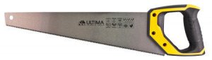 Ножовка по дереву Ultima, 400 мм, 7-8 TPI, кален зуб, 3-к рукоятка