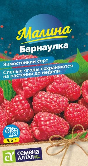 Ягода Малина Барнаулка красная/Сем Алт/цп 0,03 гр. НОВИНКА