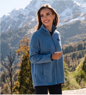 Куртка Голубой камень( толстый флис)
Женская куртка с воротником стойкой, на молнии и рукав реглан.
Материал:
SuperAlaska - это "уютный", мягкий, теплый и очень комфортный материал. Изделия из этого п