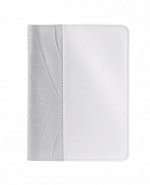 Обложка паспорт PAGE BLANC кожа аллигатор белый