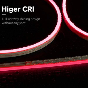 Светодиодная лента NEON LED LIGHT STRIP Красная, 12V, 5м, IP65