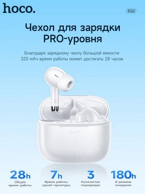 NEW ! Беспроводные наушники Hoco Pro EQ2 Thought TWS Original Series