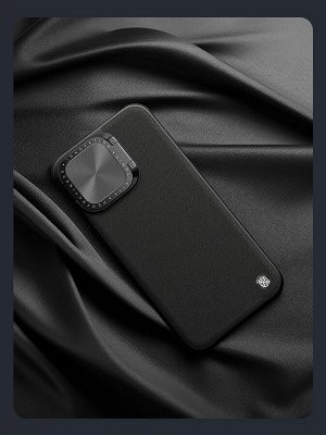 Чехол Nillkin MagSafe Camshield Prop Leather, для iPhone 15 Pro Max
