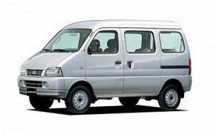 Ковры салонные 1 и 2 ряд Suzuki Every DA32W (1999 - 2005) правый руль