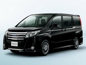 Ковры 2 ряд (с функцией полозьев) 2 кресла Toyota Esquire / Noah (2014 - нв) правый руль