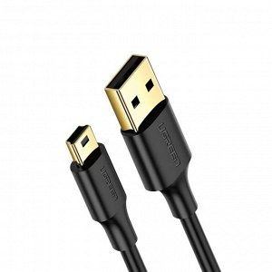 Кабель mini USB-USB 2.0 AM-AM позолоченный 0,50 м. Ugreen
