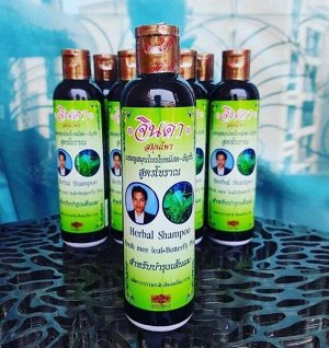 Травяной шампунь с мотыльковым горошком JINDA HERBAL Hair Shampoo