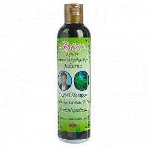 Травяной шампунь с мотыльковым горошком JINDA HERBAL Hair Shampoo