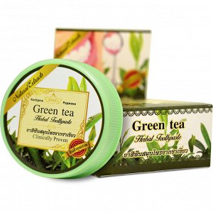 Отбеливающая зубная паста Rochjana с зеленым чаем