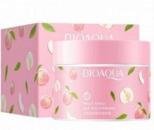 BIOAQUA. Крем-эксфолиант с фруктовой кислотой медового персика PEACH EXTRACT140гр-1